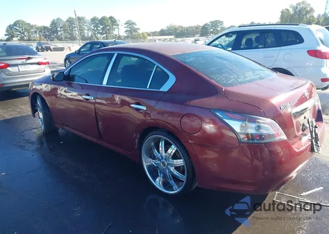 2012 Nissan Maxima 3.5 S z USA, uszkodzony, nr VIN 1N4AA5AP4CC809780